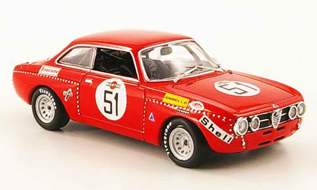 Alfa Romeo Giulia GTAm 1/43 M4 GTAm no.51 dini dona spa 1973 diecast model cars