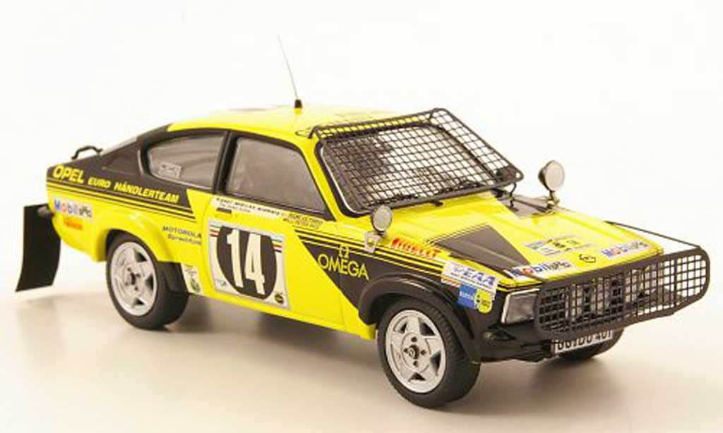Opel Kadett C 1/43 Schuco C Coupe No.14 Safari Rally 1976 diecast model cars