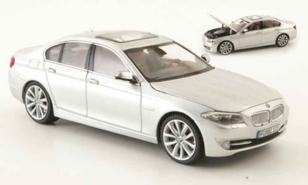 Bmw 523 F10 1/43 Schuco F10 i Limousine grey metallisee 2010 diecast model cars
