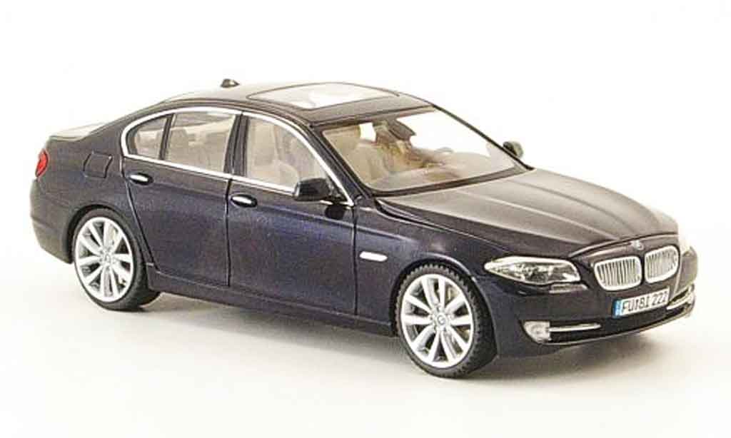 Bmw 528 F10 1/43 Schuco F10 i Limousine blue 2010 diecast model cars