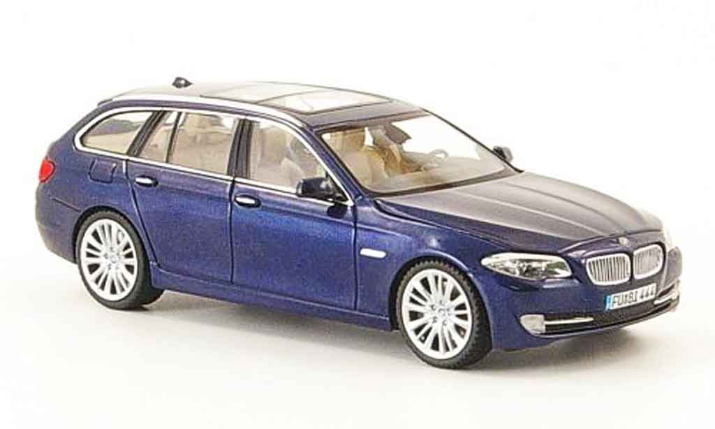 Bmw 525 F11 1/43 Schuco F11 d Touring blue 2010 diecast model cars
