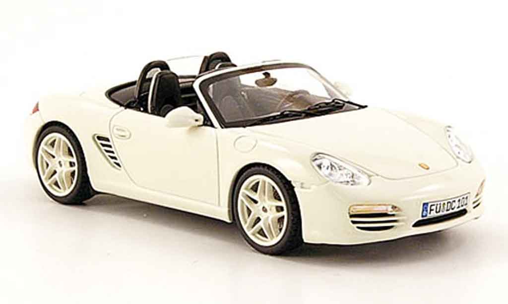Porsche Boxster 1/43 Schuco (987) white diecast model cars
