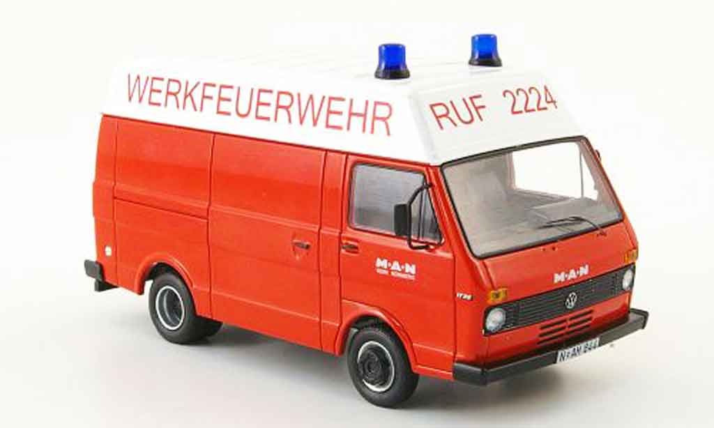 Volkswagen Combi 1/43 Schuco lt hochdachkasten man werkspompier diecast model cars