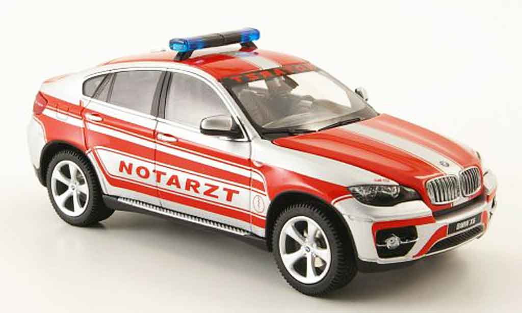 Bmw X6 E71 1/43 Schuco E71 Notarzt diecast model cars