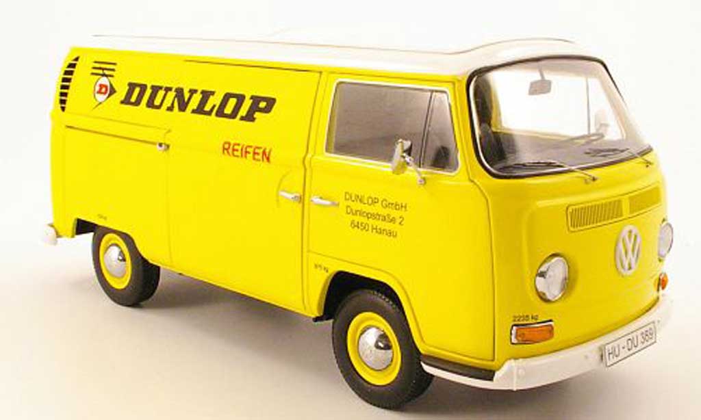 Volkswagen Combi 1/18 Schuco t2a kasten dunlop lieferwagen diecast model cars