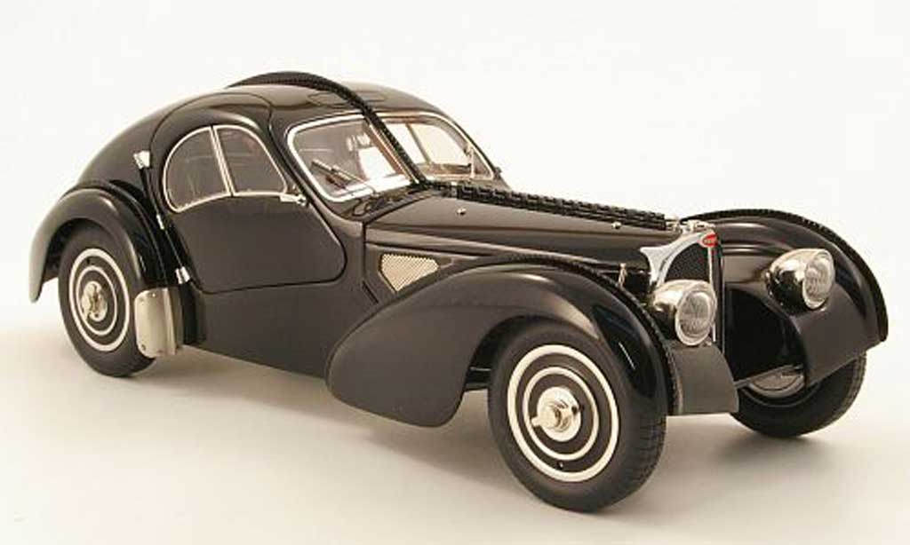 Bugatti 57 SC 1/18 CMC SC atlantic coupe black 1938 chassis-nr. .591 diecast model cars
