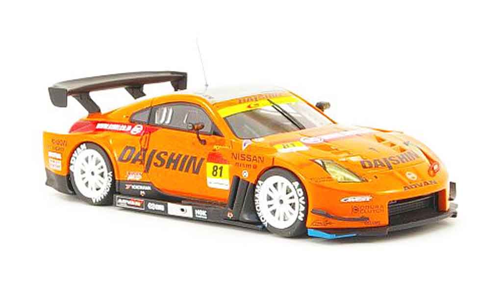 Nissan 350Z 1/43 Ebbro JGTC Advan No.81 Daishin Super GT 2008 diecast model cars
