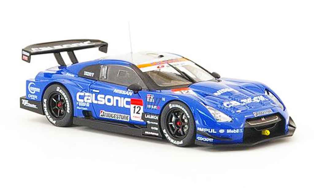 Nissan Skyline R35 1/43 Ebbro R35 GT R No.12 Calsonic Super GT 2008 diecast model cars