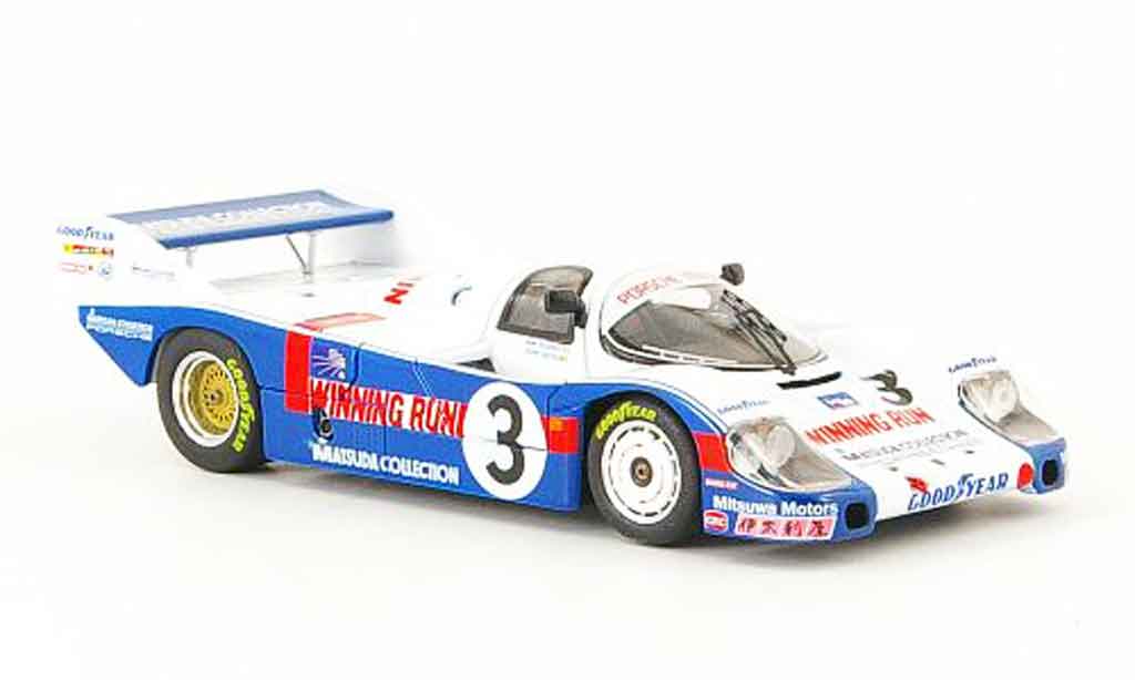 Porsche 956 1983 1/43 Ebbro 1983 No.3 Winning Run WEC Japan diecast model cars