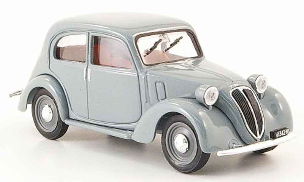Fiat 1100 1937 1/43 Brumm 1937 (508 c.) Nuova Balilla grey diecast model cars