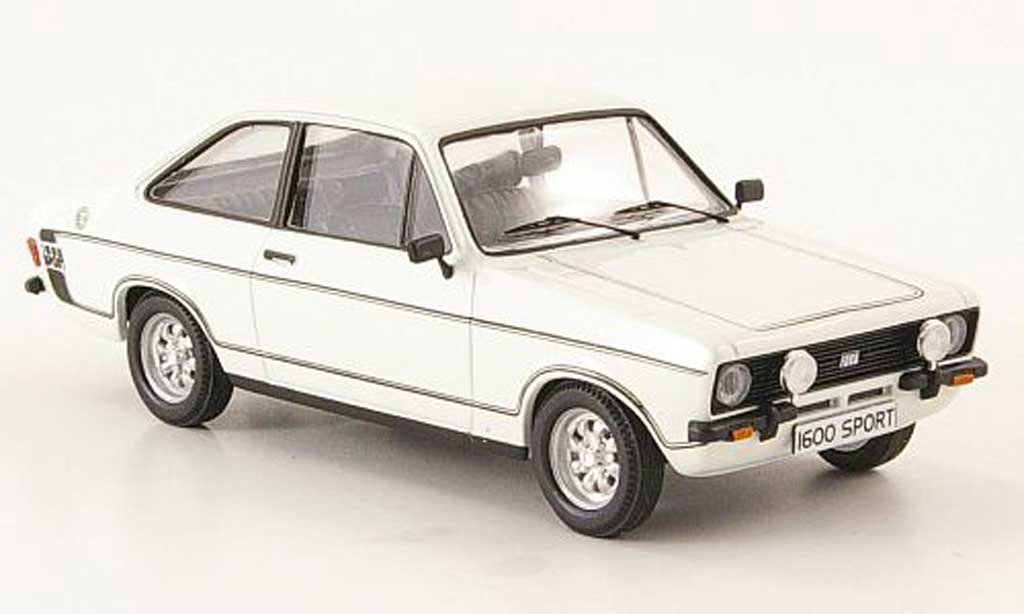 Ford Escort RS 1600 1/43 Trofeu RS 1600 Sport white diecast model cars