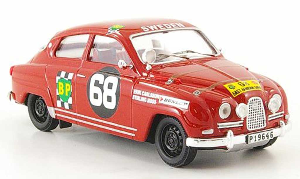 Saab 96 1/43 Trofeu No.68 East African Safari 15 E.Carlsson / S.Moss diecast model cars