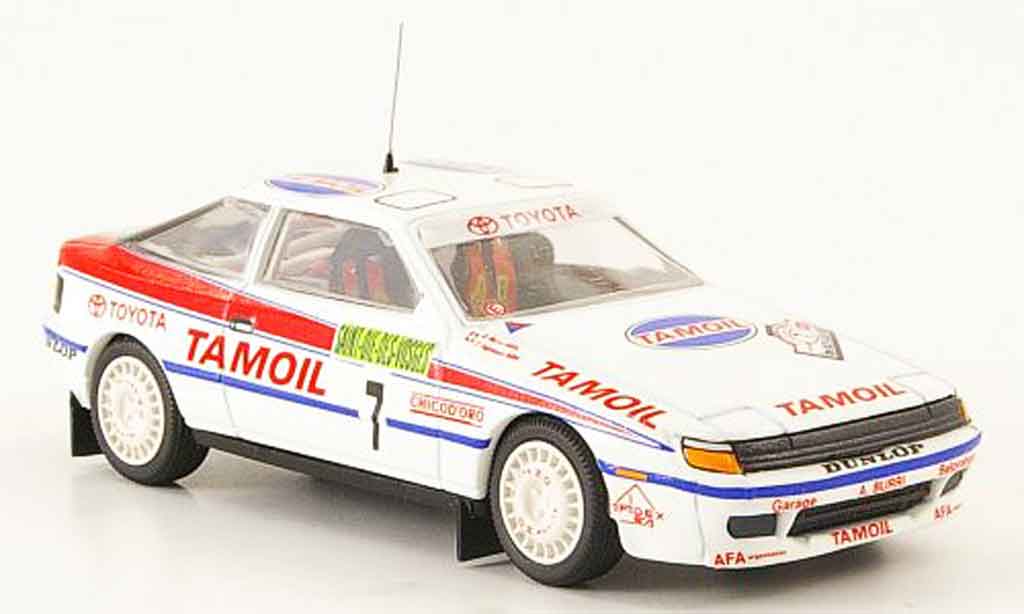 Toyota Celica GT4 1/43 Trofeu GT4 no.7 tamoil rallye alsace vosges diecast model cars