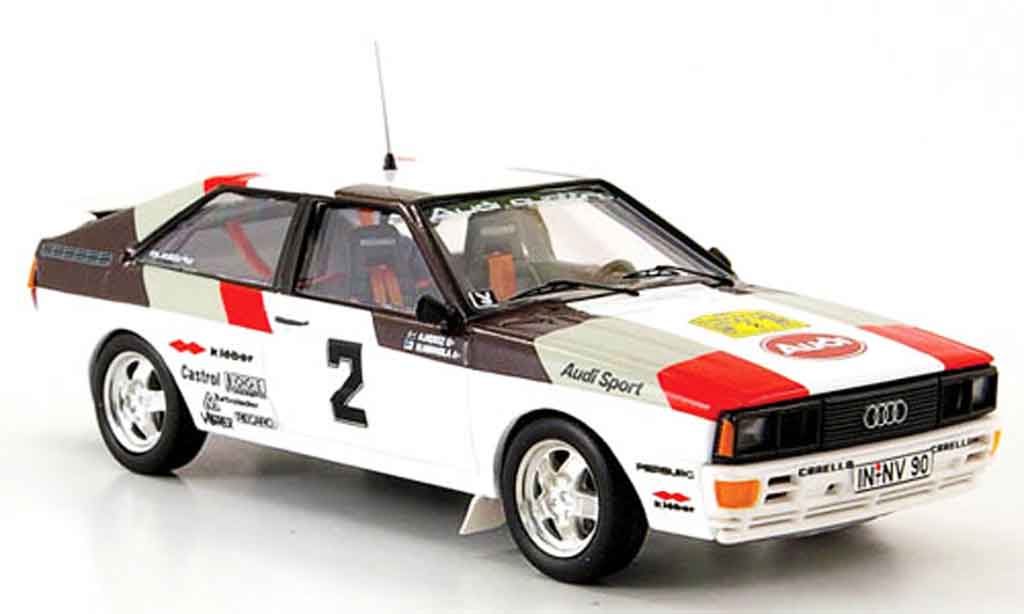 Audi Quattro 1/43 Trofeu No.2 Mikkola Hertz Schweden Rally 1981 diecast model cars