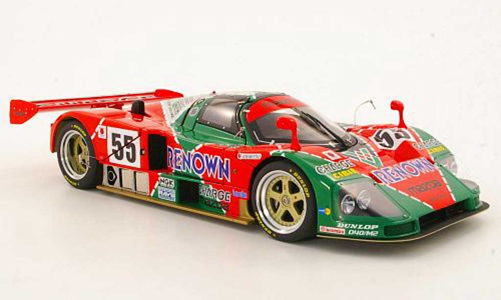 Mazda 787B 1/18 Autoart No.55 Renown Weidler / Herbert / Gachot 24h Le Mans 1991 20th Anniversary Edition diecast model cars