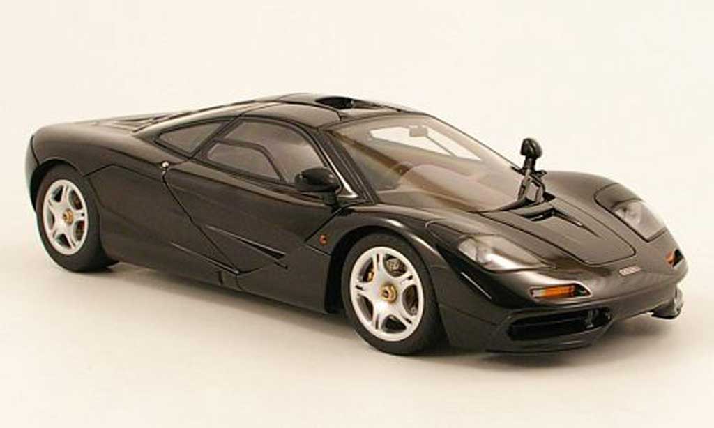 McLaren F1 1/18 Autoart black 1994 diecast model cars