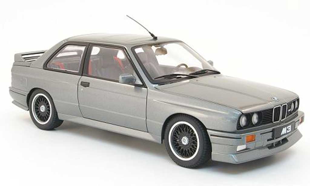Bmw M3 E30 1/18 Autoart E30 evolution cecotto edition grey 1989 diecast model cars