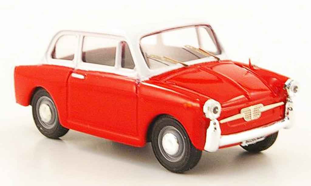 Autobianchi Bianchina 1/43 Progetto Berlina Special red white diecast model cars