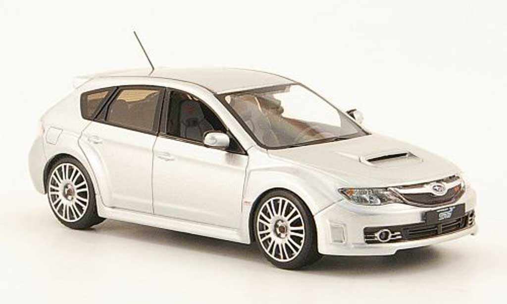 Subaru Impreza WRX 1/43 IXO STI WRX grey 2008 diecast model cars