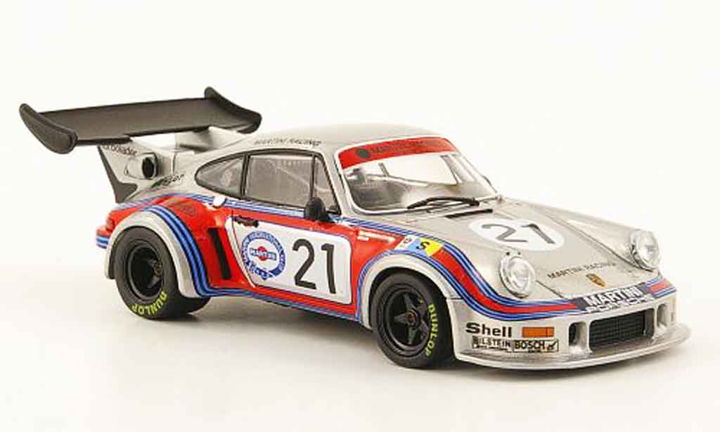 Porsche 930 Turbo 1/43 Ebbro RSR Turbo No.21 Martini 24h Le Mans 1974 diecast model cars