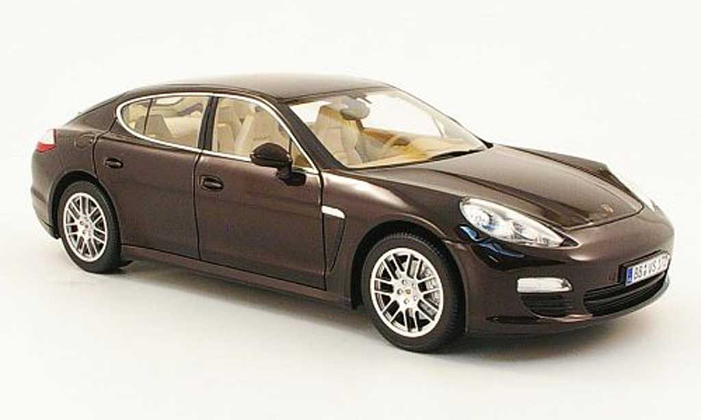 Porsche Panamera S 1/18 Norev s brown 2009 diecast model cars