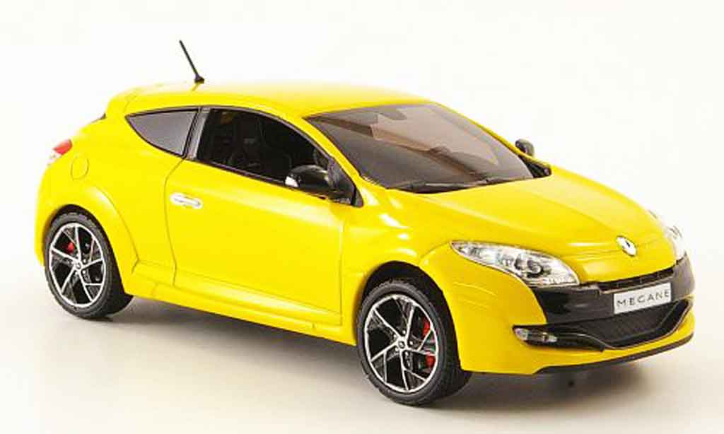Renault Megane Sport 1/43 Norev Sport yellow 2009 diecast model cars
