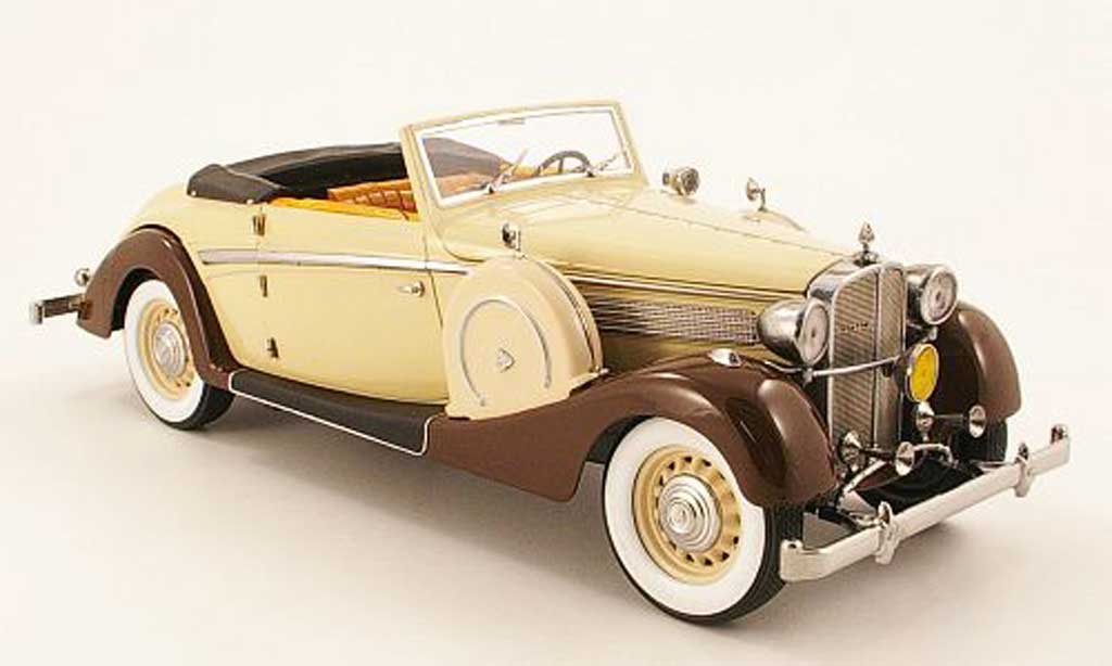 Maybach SW 1/18 Signature 38 sport brown/brown (premium) 1937 diecast model cars