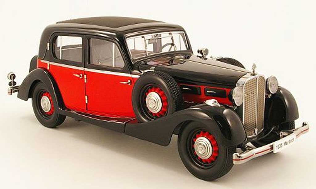 Maybach SW 1/18 Signature 35 limousine spohn red/black (premium) 1935 diecast model cars