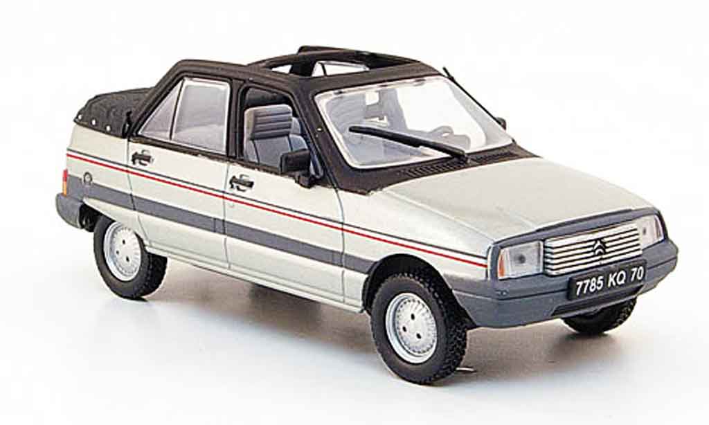 Citroen Visa 1/43 Nostalgie decouvrable grey metallisee 1984 diecast model cars