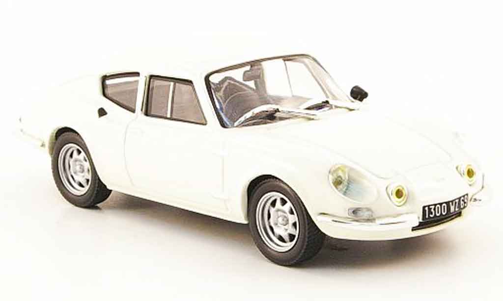 Simca CG 1/43 Nostalgie 1300 coupe white 1973 diecast model cars