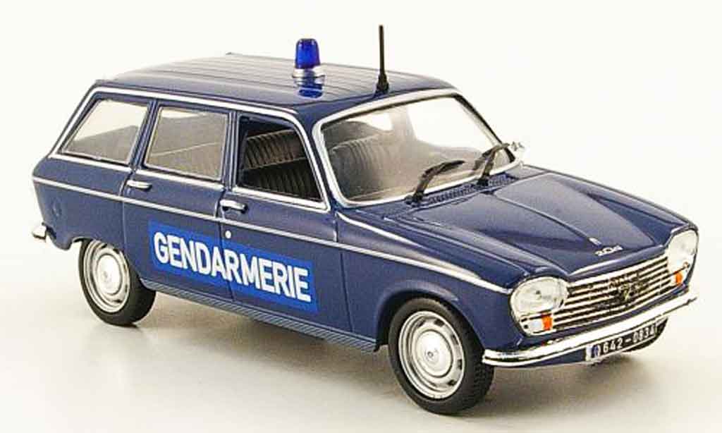 Peugeot 204 Break 1/43 Nostalgie Estate gendarmerie 1969 diecast model cars