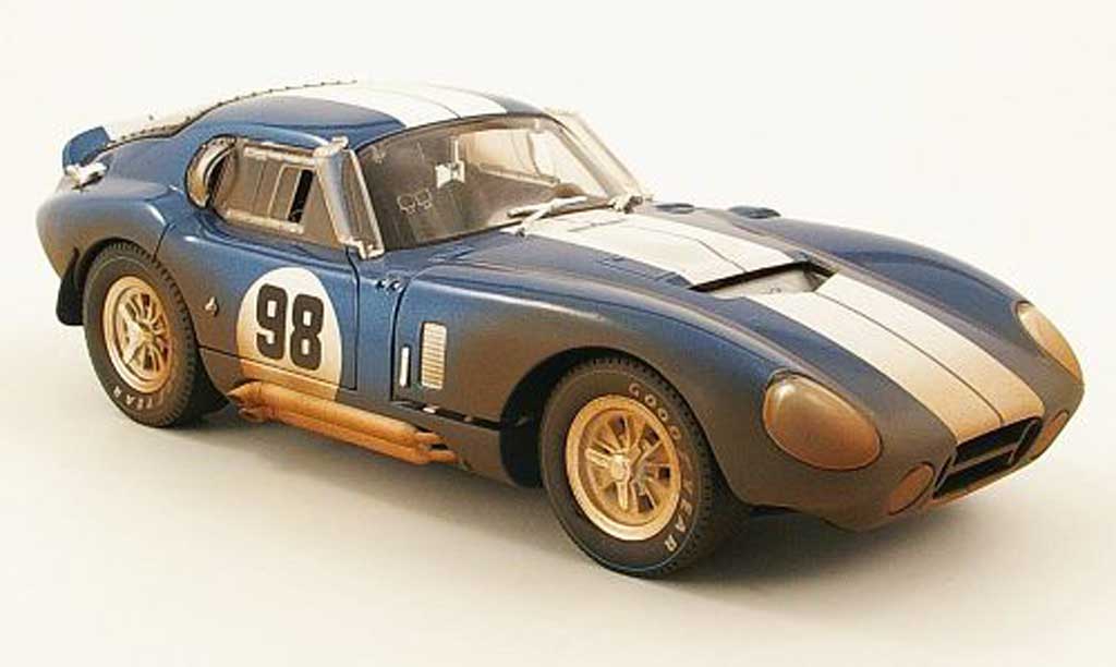 Shelby Cobra Daytona 1/18 Shelby Collectibles Daytona cobra coupe no.98 avec sale 1965 diecast model cars