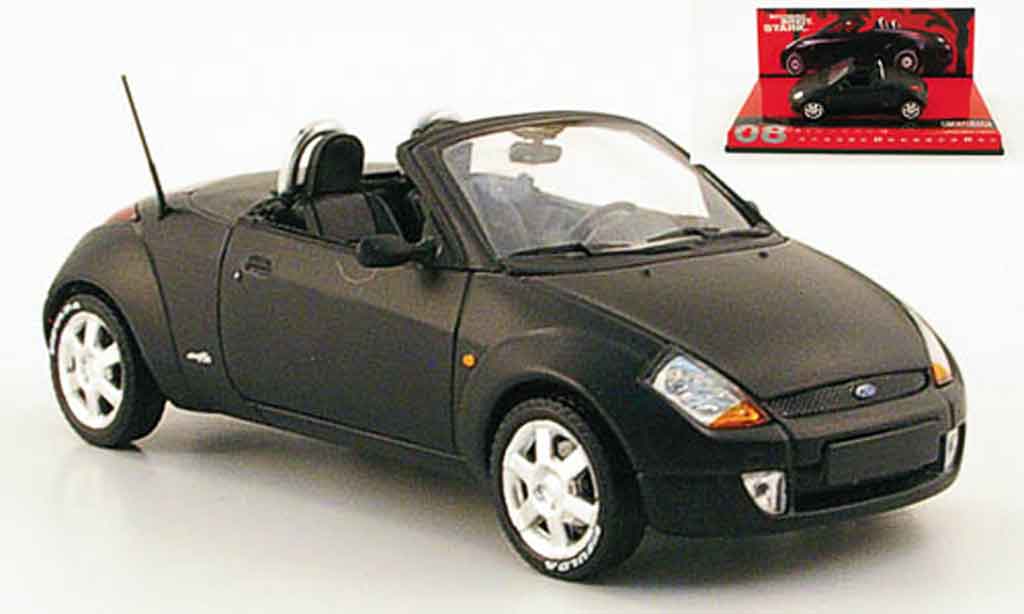 Ford Street Ka 1/43 Minichamps matt black 2003 diecast model cars