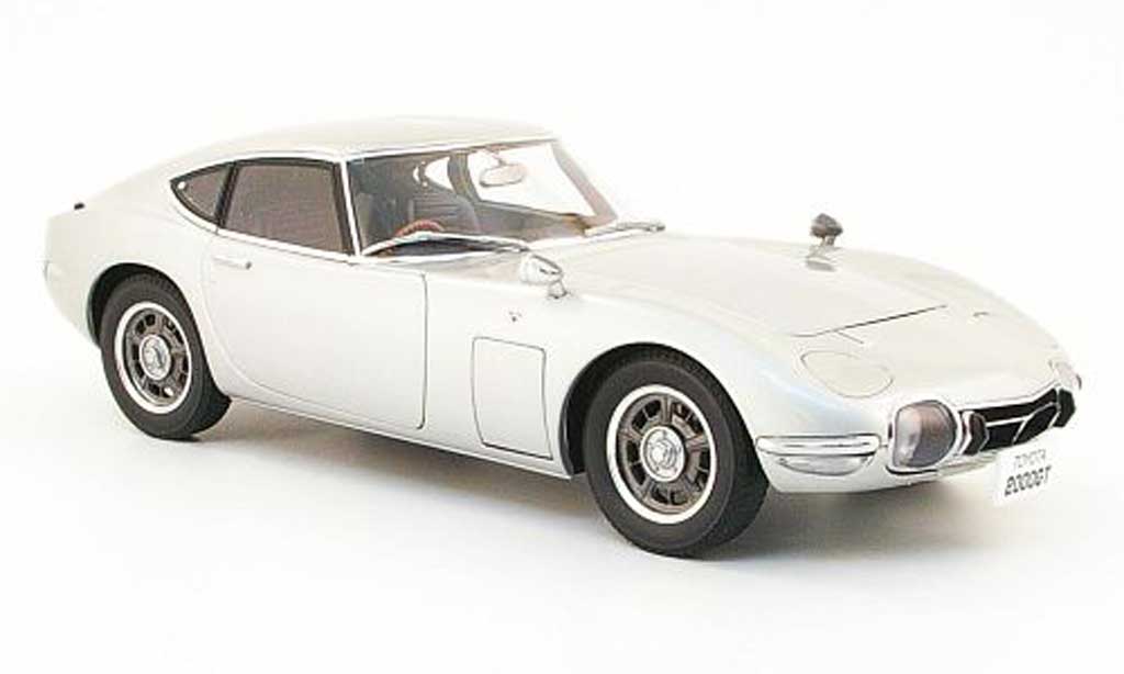 Toyota 2000 GT 1967 1/18 Autoart 1967 coupe grey diecast model cars