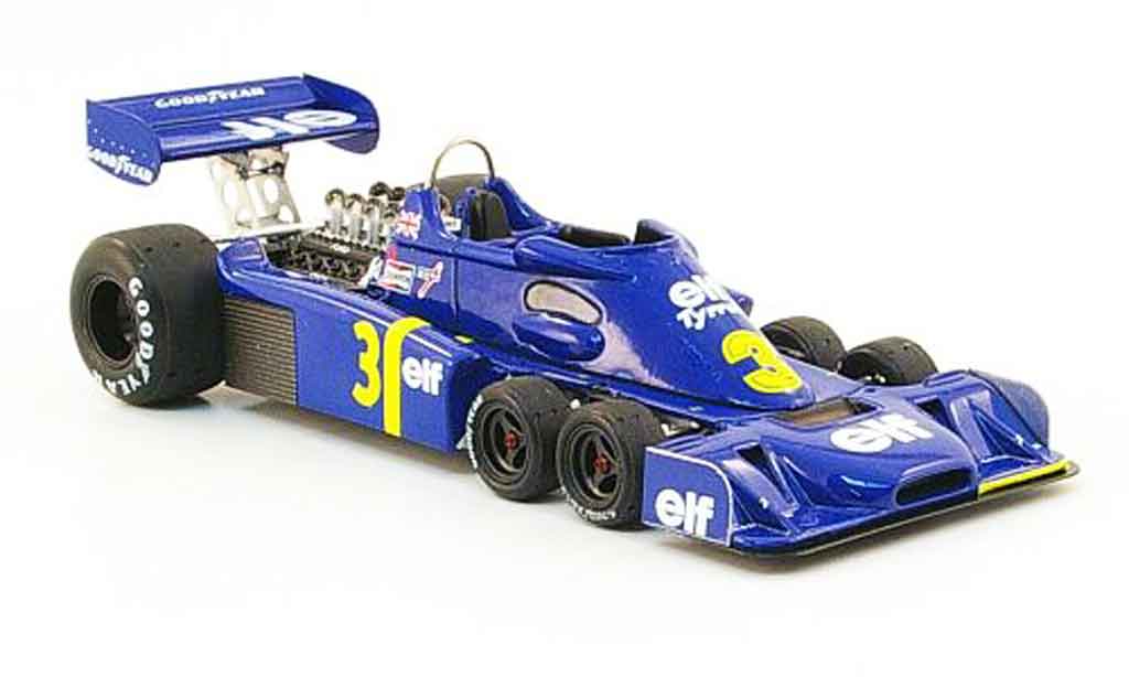 Tyrrell P34 1/43 Reve Collection No.3 elf Funfter Platz GP Holland 1976 diecast model cars