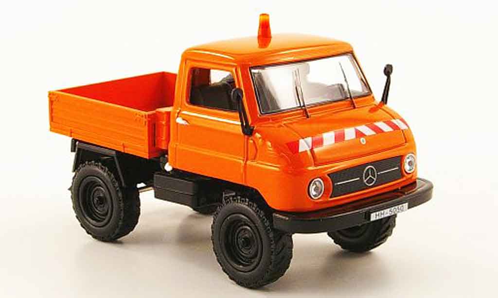 Mercedes Unimog 1/43 Norev U411 Pritsche Kommunal diecast model cars