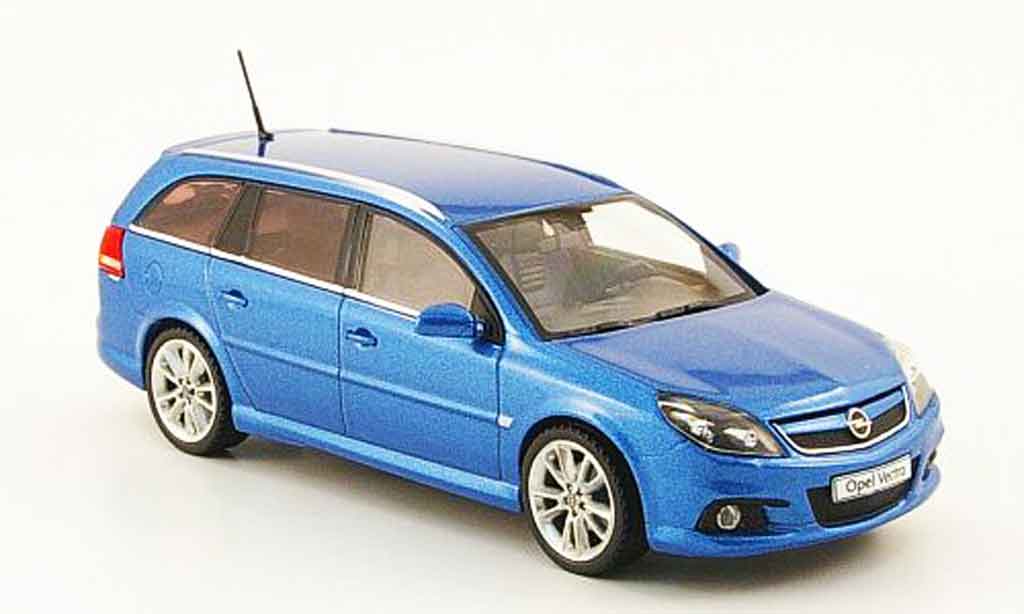 Opel Vectra 1/43 Schuco caravan opc blue diecast model cars