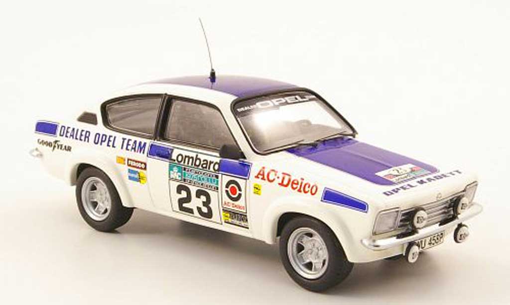 Opel Kadett C 1/43 Schuco C Coupe No.23 RALombarRally 1974 diecast model cars