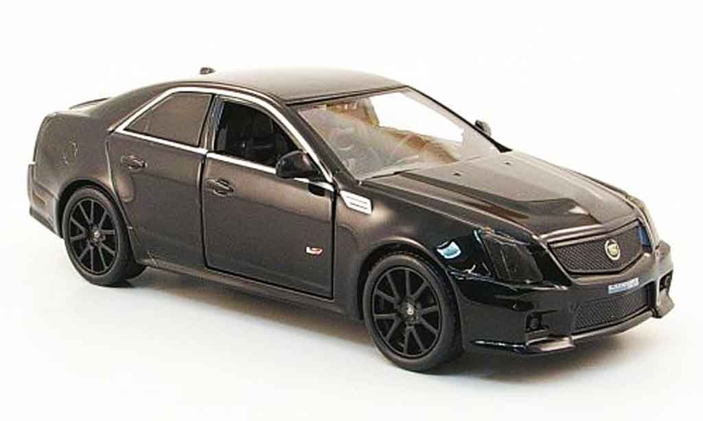 Cadillac CTS 1/43 Luxury Die Cast V black Blackout Edition 2009 diecast model cars