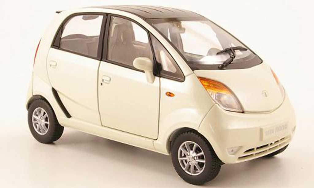 Tata Nano 1/18 Norev lx elfenbein 2009 diecast model cars