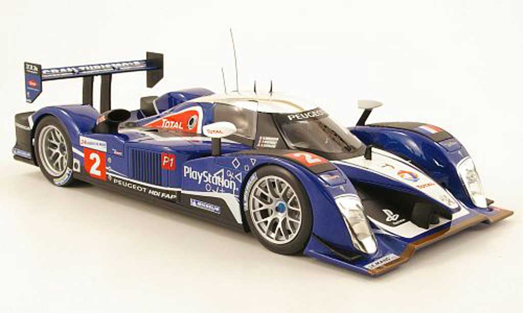 Peugeot 908 2010 1/18 Norev 2010 hdi fap no1 total 24h le mans nminassian / fmontagny / ssarrazin diecast model cars