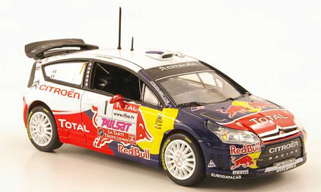 Citroen C4 WRC 2009 1/43 Norev WRC 2009 No.1 Red Bull - Total Rally du Var diecast model cars