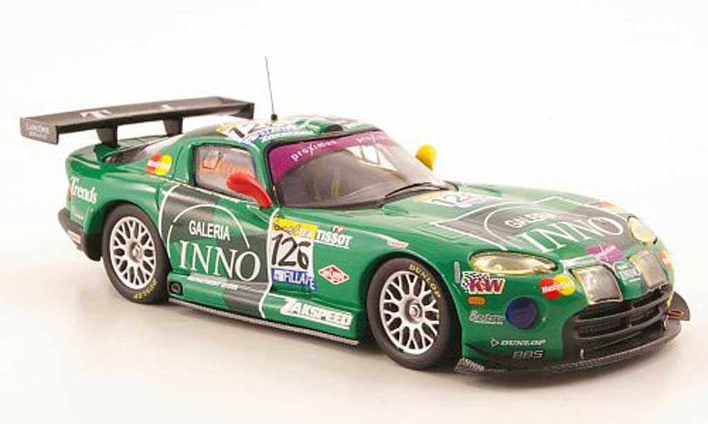 Dodge Viper GTS R 1/43 IXO GTS R No.126 Galeria Inno 24h Spa 2003 diecast model cars