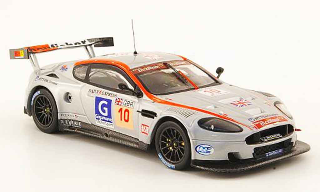 Aston Martin DBR9 1/43 IXO no.10 daily express 24h spa 2008 diecast model cars