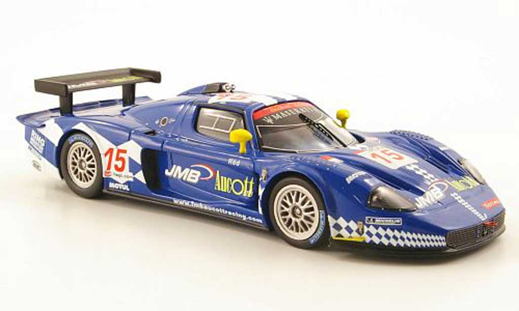 Maserati MC12 1/43 IXO No.15 JMB Aucott FIA GT 24h Spa 2008 diecast model cars