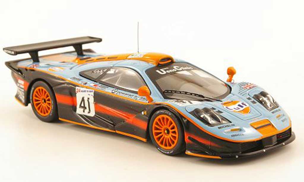 McLaren F1 1/43 IXO GTR No.41 Gulf 24h Le Mans 1997 diecast model cars