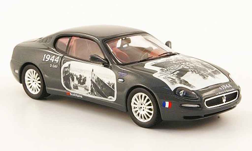 Maserati Cambiocorsa coupe 1/43 IXO coupe grey metallisee 90. jubilaum 2002 diecast model cars