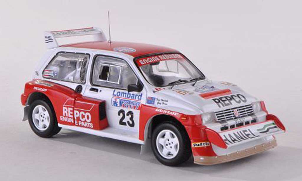 MG Metro 1/43 IXO 6R4 No.23 Repco Rally Grande-Bretagne 1986 Teesdale/Horne diecast model cars