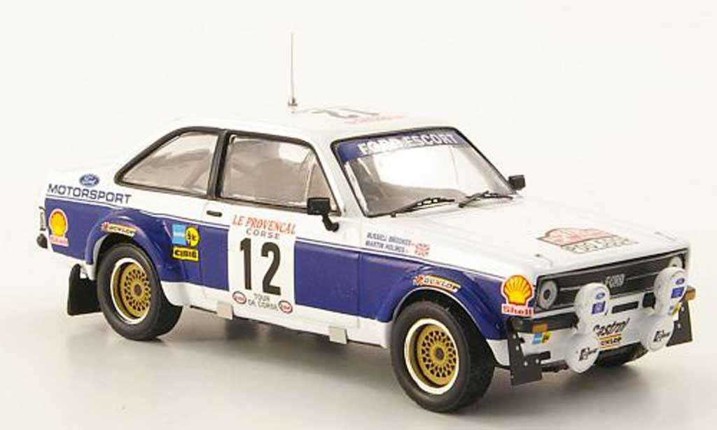 Ford Escort RS 1800 1/43 IXO RS 1800 No.12 Rally Korsika 1977 diecast model cars