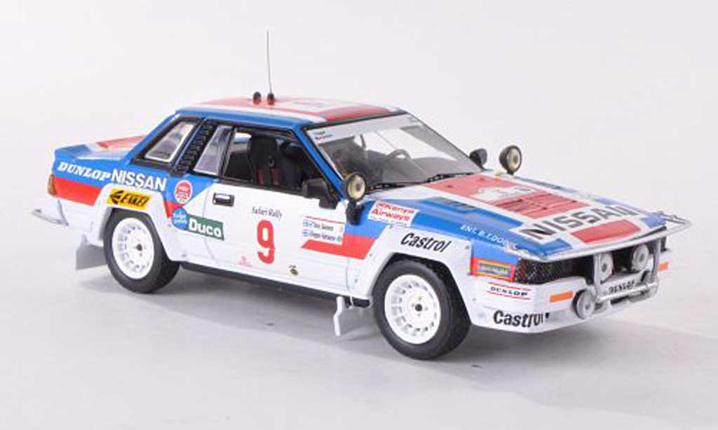 Nissan 240 RS 1/43 IXO RS No.9 Safari Rally 1984 T.Salonen/S.Harjanne diecast model cars